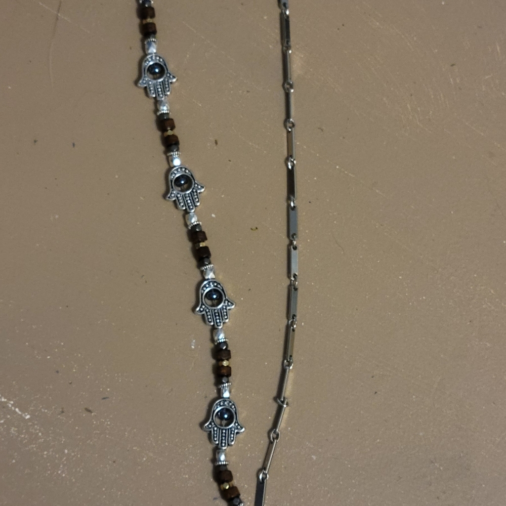 Beaded lanyard keychain